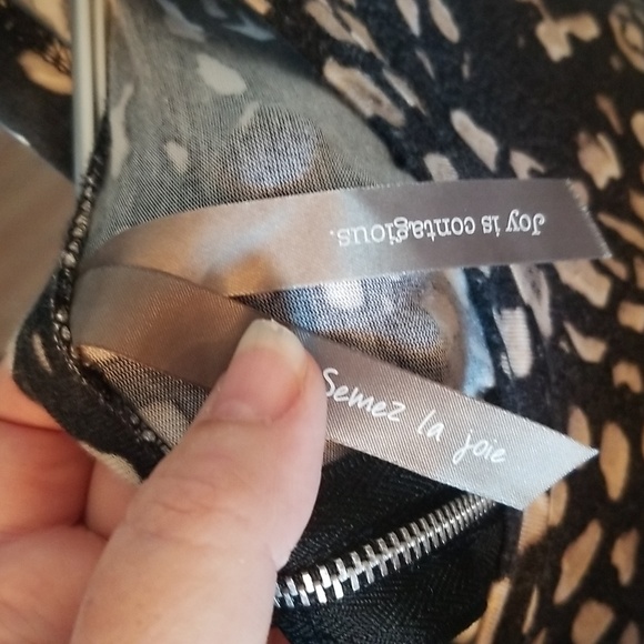 Penningtons Speckle Print Mini Dress/Tunic 1X - Picture 2 of 5